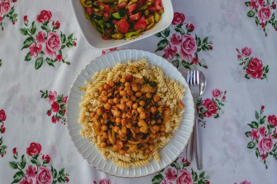 One-Pot Chickpea Tomato Pasta Without Watery Sauce